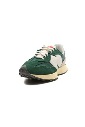 کفش اسنیکر سبز زنانه بند دار New Balance - کد 872189512