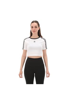 تیشرت اسپرت سفید زنانه رگولار adidas - کد 810349145