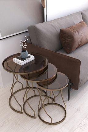 زیگون قهوه ای فلزی Dekoport - کد 932665883