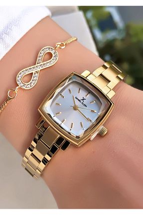ساعت مچی طلائی زنانه 36-40 میلی متر Daniel Klein - کد 354399997