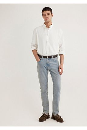 شلوار جین متالیک مردانه پاچه تنگ Mavi - کد 923184871