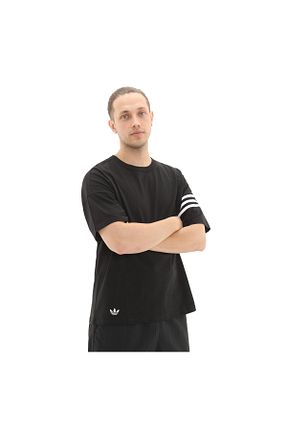 تیشرت مشکی مردانه رگولار adidas - کد 889680910