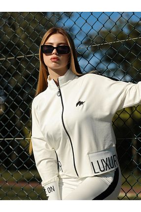 ست کرمکن اسپرت سفید زنانه پنبه پلی استر Wovi Moda - کد 853791598