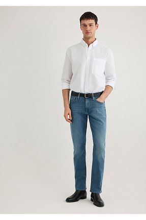 شلوار جین آبی مردانه پاچه ساده Mavi - کد 906242949