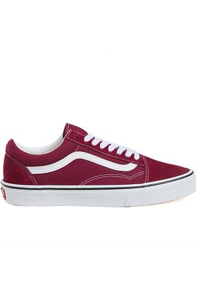 کفش اسنیکر زرشکی مردانه بند دار Vans - کد 932662450