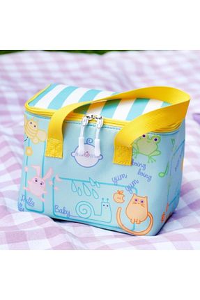 کیف تغذیه فیروزه ای بچه گانه 6 L Milk & Moo - کد 136677418