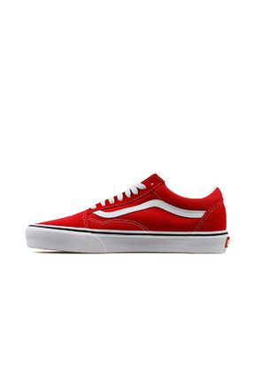 کفش اسنیکر قرمز مردانه بند دار Vans - کد 932663022