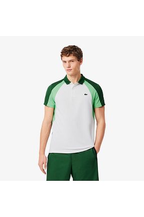 پولوشرت سفید مردانه رگولار Lacoste - کد 932713791