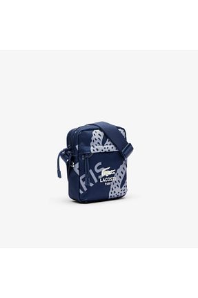 کیف پستچی سرمه ای مردانه چرم مصنوعی Lacoste - کد 932713805