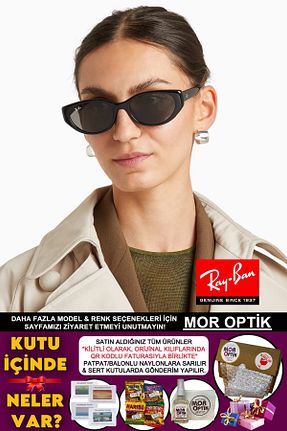 عینک آفتابی مشکی زنانه 55 Ray-Ban - کد 932714925