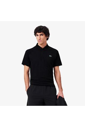 پولوشرت مشکی مردانه پلی استر Lacoste - کد 722941611