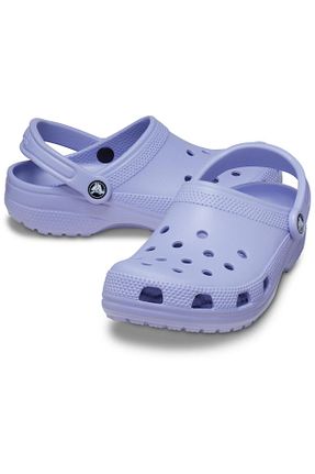 دمپائی بنفش زنانه پاشنه پر Crocs - کد 902237687