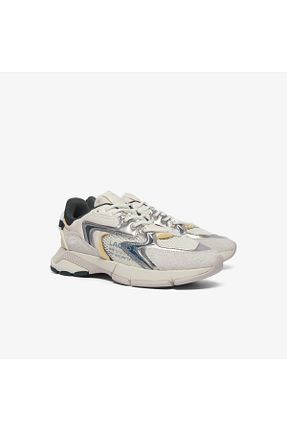 کفش اسنیکر طوسی مردانه بند دار Lacoste - کد 932717809