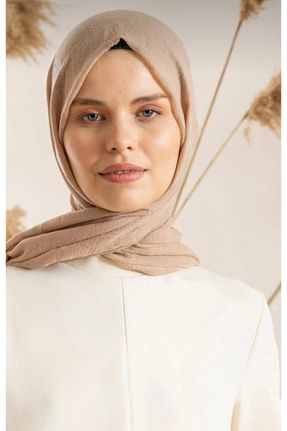 شال زرد زنانه پنبه ای Aknur Moda - کد 898622913