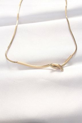 گردنبند استیل ( فولاد ) متالیک زنانه فلزی Genel Markalar - کد 878581634