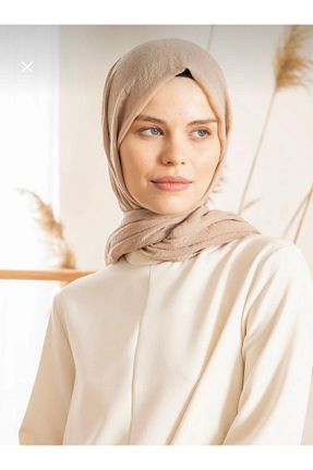 شال زرد زنانه پنبه ای Aknur Moda - کد 898622913