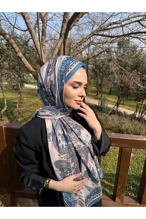 شال مشکی زنانه پنبه ای MODA - کد 898649449