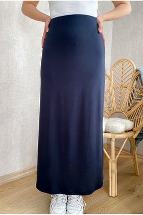 دامن طوسی زنانه لیکرا biumi butik - کد 932737848
