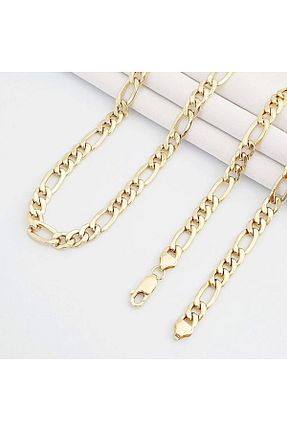 گردنبند طلا طلائی مردانه 14 عیار Güzide Kuyumcu - کد 934090390