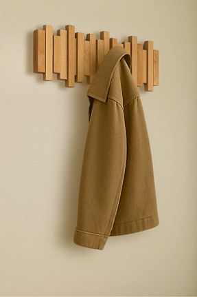 چوب لباسی قهوه ای چوب wooden hands - کد 880384045
