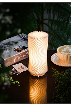 چراغ مطالعه / رومیزی سفید پلاستیک jeane home decor - کد 932729868