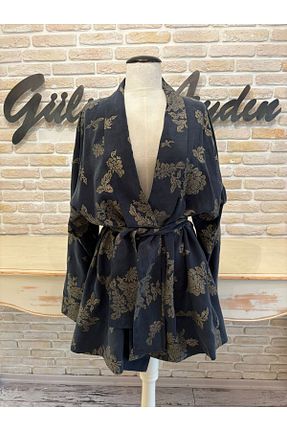 کیمونو و کافتان آبی زنانه Liyosel GÜLŞEN AYDIN - کد 932776530