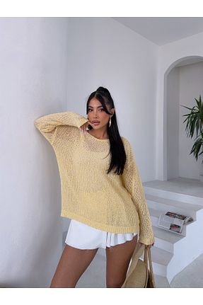 بلوز زرد زنانه Ajurlu kenza