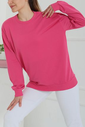 سوئیشرت رنگی زنانه ساده TOFİSA - کد 932759737