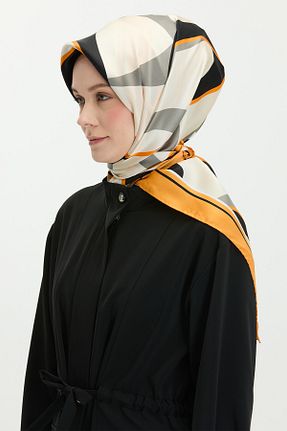 روسری زرد 90 x 90 Setrms - کد 932760573