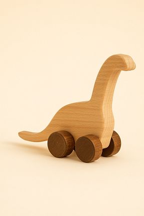اسباب بازی چوبی بژ 1 پارچه ALGWOOD - کد 823291346