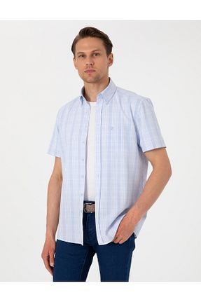 پیراهن آبی مردانه رگولار Pierre Cardin - کد 932775840