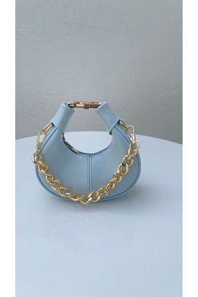 کیف دوشی آبی زنانه چرم مصنوعی Hanwomen - کد 932780394