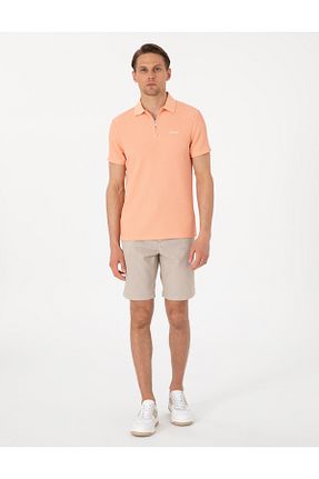 شلوارک و برمودا قهوه ای مردانه اسلیم Pierre Cardin - کد 932775878