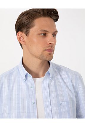 پیراهن آبی مردانه رگولار Pierre Cardin - کد 932775840