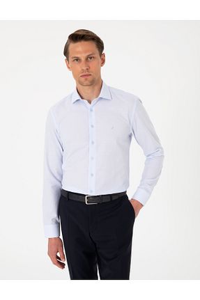 پیراهن آبی مردانه اسلیم فیت Pierre Cardin - کد 932775347