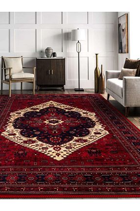 فرش قرمز قابل شستشو Serteks - کد 238702673