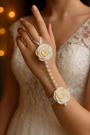 دستبند جواهر نباتی زنانه منجق HA&NA - کد 901238503