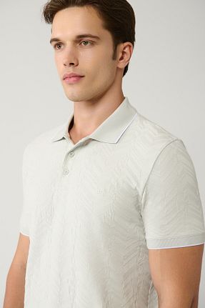 پولوشرت طوسی مردانه %100 پنبه Avva - کد 835454384