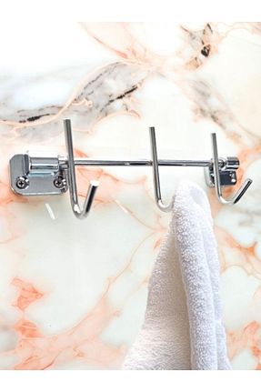 آویز حمام طوسی Aktel Banyo - کد 932811104