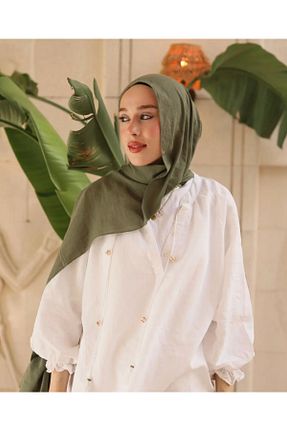 شال خاکی زنانه Modakaşmir - کد 932808820