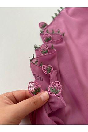 روسری صورتی %100 پنبه REYYAN - کد 932823188