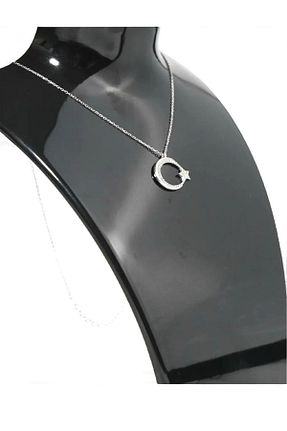 گردنبند استیل ( فولاد ) طوسی زنانه استیل (فولاد) ACQUA BELLA - کد 933346638