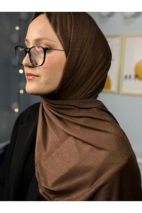 شال قهوه ای زنانه Twentytwo scarf - کد 931091871