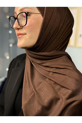 شال قهوه ای زنانه Twentytwo scarf - کد 931091863
