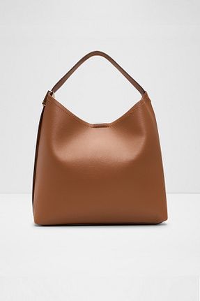 کیف دوشی قهوه ای زنانه چرم مصنوعی Aldo - کد 931117516