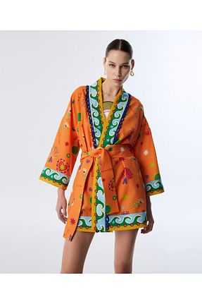 کت نارنجی زنانه Comfort Twist - کد 931120621