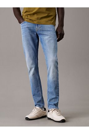 شلوار جین آبی مردانه پاچه لوله تفنگی Calvin Klein - کد 931204096