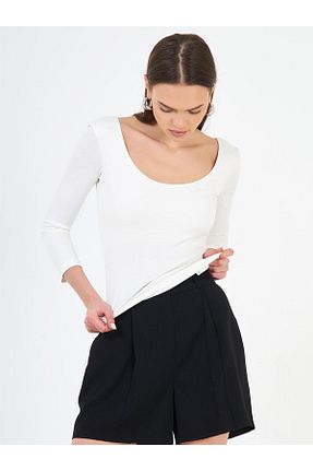 بلوز نباتی زنانه ساده Coral - کد 899427274