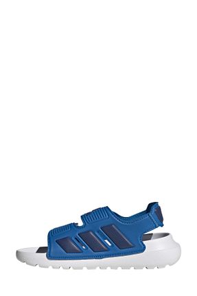 صندل آبی بچه گانه پاشنه تخت adidas - کد 923682185