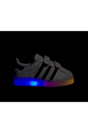 کفش دو و میدانی و تمرینی سفید بچه گانه adidas - کد 930546945